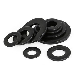 Black Flat Washers Grade 8.8 DIN 9021 Carbon Steel M2 M3 M4 M5 M6 M8 M10 to M30