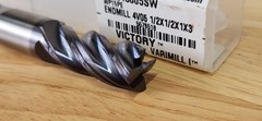 Widia Hanita 1/2″ x 1/2 x 1 x 3 CH.02 Solid Carbide End Mill 4V0513005SW
