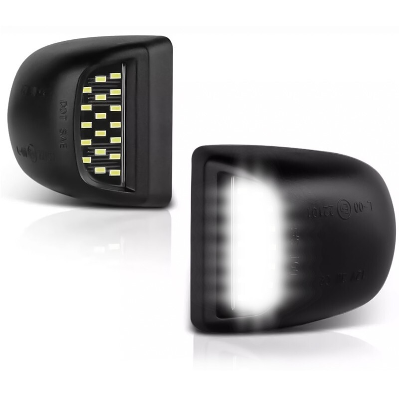18 SMD LED License Plate Lights for 1999-2013 Chevy GMC Cadillac 6000K White