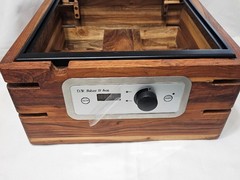 Commercial Induction Food Warmer 700 Watts Built In Style With Teak Wood Riser