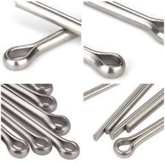 Cotter Pins Split Pins A2 Stainless Steel 1mm 1.5mm 2mm 2.5mm 3mm 4mm Split-Pins