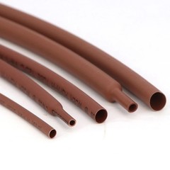Heat Shrink Tubing 1 – 50mm Cable Heatshrink Sleeving Car 2:1 Ratio Brown