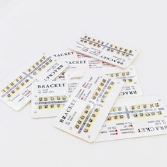 20Pcs Dental One Piece Brackets Mini/Standard Roth/MBT/Edgewise 018/022 Hooks
