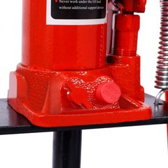 6 Ton Hydraulic Shop Press, Bench/Floor A-Frame with Plates Safety Valve