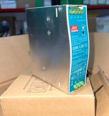 2PCS Lot- Mean Well EDR-120-12 DIN Rail Power Supply,2V/10A/120W- NEW