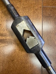 Vintage GTD No.7 5/8″ Tap Handle Greenfield Mass 19″ Hardened USA