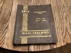 Allis-Chalmers Model TL 30D Tractor Loader Service Manual Repair Maintenance