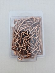 Decker Hill’s Steel Hog Ring (100-Pack) #3 Decker Hill’s #3 032554301500 Steel