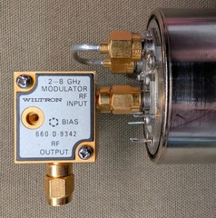 Wiltron 1005-C-22086 YIG Tuned Oscillator 2-8 GHz YTO – from 6647B Sweep Gen