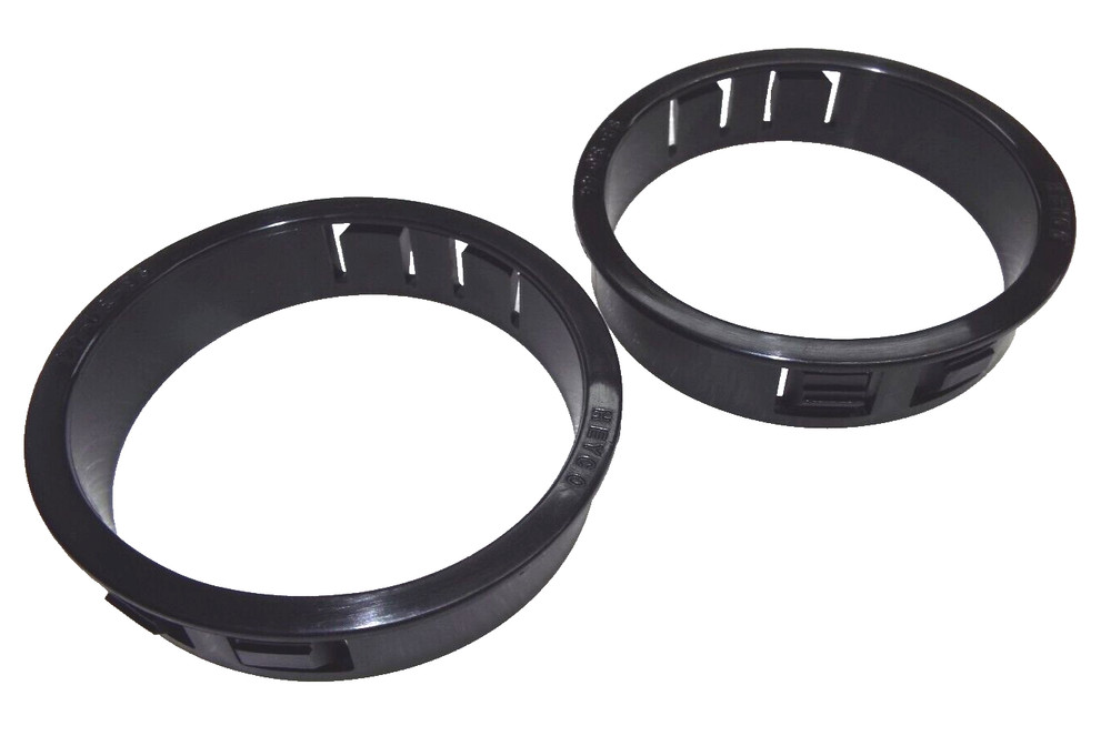 QTY2 HEYCO 2424 SB 3.000-44 SNAP BUSHING 3″ INCH BLK NYLON WIRE CABLE PROTECT