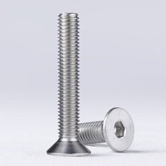 10# 1/4 5/16 3/8 COUNTERSUNK BOLT ALLEN KEY SOCKET SCREWS A2 304 STAINLESS STEEL