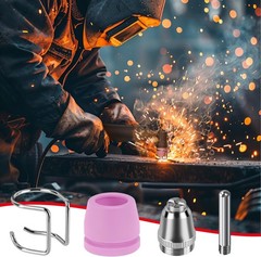 120pcs Plasma Cutter Torch Consumables Kit 60Amp for SG-55, AG-60, WSD-60 CUT50