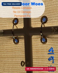 Metal Zip Ties (100PCS 11.8 Inch), 304 Stainless Steel, Heavy Duty Self-locking