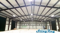 4 Lamp T8 LED HighBay – Warehouse, Shop, Garage BRIGHT Commercial Light NEW