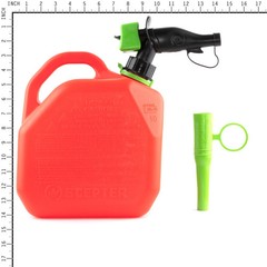 Scepter 2 Gallon Smart Control Gas Can | FR1G253 Red Portable Fuel Container