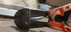 Used 600 Cap 10mm 3/8 24” inch Bolt Cutters / Cable Cutters Hand Tool