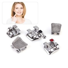 20 Packs AZDENT Dental Orthodontic Bracket Braces Mini Roth 0.018″ Hooks3-4-5
