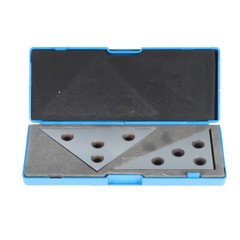 2PC 45 45 90 Degree Angle Blocks 30 60 90 Degree Angle Machinist Plate 0.0001″