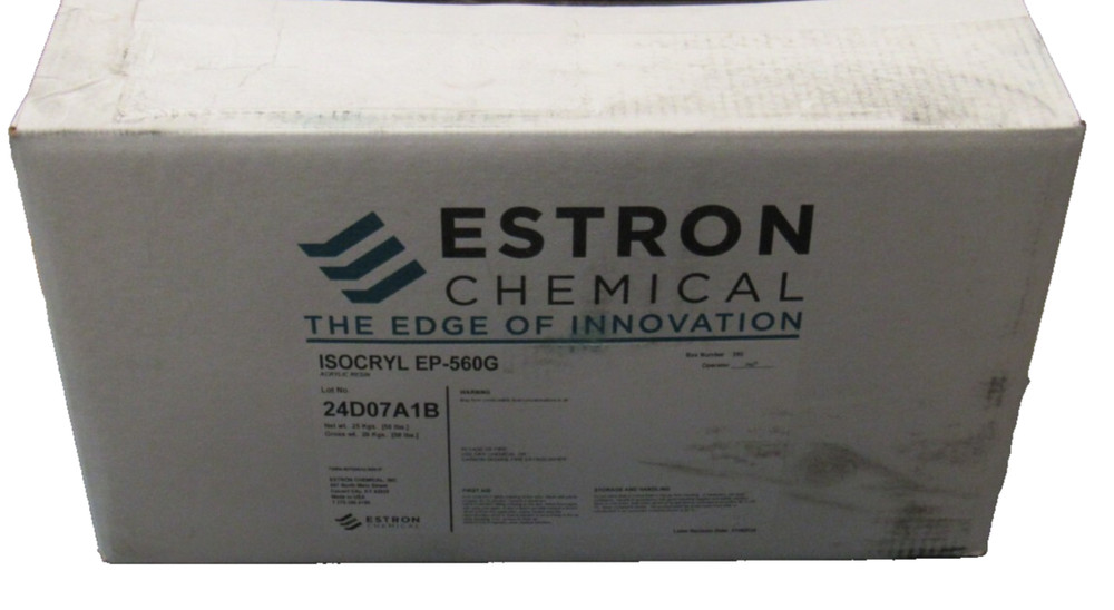 NEW 25kg 55lbs Estron Isocryl EP-560G Glycidyl Acrylic Resin for Powder Coating