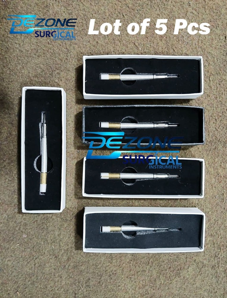 Lot 5 Pcs Universal Dental Implant Locator Caps & Core Removal Tool
