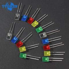 100Pcs/Lot Square 2*5*7Mm LED Diode 2X5X7Mm 5 Colors Red Yellow Green Blue White