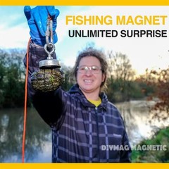 Fishing Magnets, 200 Lbs(90 KG) Pulling Force Rare Earth Magnet with Countersunk