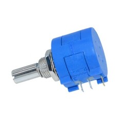 2/4/6Pcs 10-100K Ohm 3590S Rotary Wirewound Precision Potentiometer Pot 10-Turn