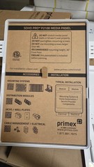 Primex P2100K 21″ Plastic Enclosure w/ Base and Hinged Lid Lightweight