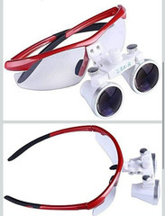 Magnifying Loupe with LED Headlight and Power Supply for Dentistry Jewelry