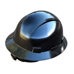 HDPE Full Brim Vented Hard Hat by United CSS