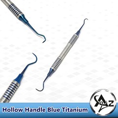 2 Pcs Dental Scaler Anterior Posterior Periodontics Instrument H6/H7 and U15/30
