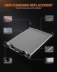 Torchtree Cu2922 Engine Radiator Compatible 2006-2011 Civic 2.0L 1.8Lbuilt In