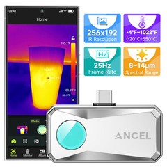 Ancel IR101 for Android Thermal Camera Thermal Imager 256×192 IR USB Type-C 25Hz