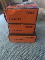 Timken (LOT Of 3). 1ea L44610 and 2ea L44649 NOS