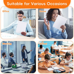 25 Pack Catalog Mailing Envelopes, 9 X 12 Inches Self-Seal White Manilla Envelop
