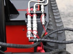 Grapple Grabber mini skid steer loader attachments for TYPHON STOMP SKID STEER