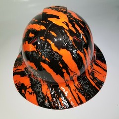 Hard Hat FULL BRIM custom hydro dipped , OSHA approved NEW URBAN CAMO