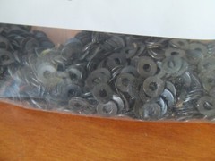 3.10 Lbs Lot Spring Washers & Split Lock Washers ( 4000+- Pieces ) As Pictured
