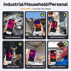 FOXWELL RT100 Thermal Camera Infrared Imaging High Resolution for Android Phone
