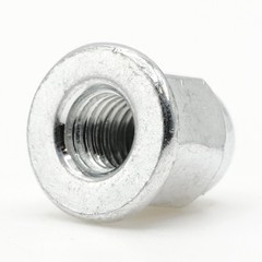 Retainer Nuts/Screws for Volvo S60 License Plates (Set of 4, Silver, Rear)