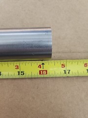 (Tag C62) 1.25″ Dia Titanium Round Rod x 16+” Inch Long 6AL4V-ELI Medical Grade