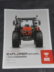 Same Explorer Natural Stage V Tractor Brochure from 04/2024 ( SLH 200 )