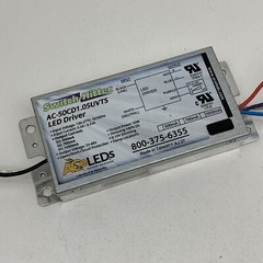 ACE AC-50CD1.05UVTS Dimming 50W LED Driver Switchable 500-700-1050mA, 33-48VDC