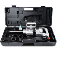 1″ Air Impact Wrench Gun Heavy Duty Commercial Truck Mechanics with Storage Case