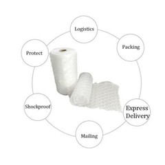 Air Pillow Wrap Film Roll, 16″X12″-Length 1000ft, Inflatable Packaging Air
