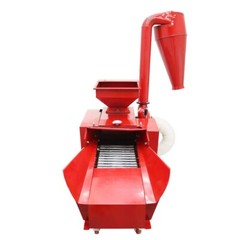 Dry-Wet Straw Hay Cutter Crusher Grain Grinder with Conveyor&Dust Collector 220V