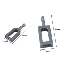 2pcs Standard Hexagonal Shank Multi-Functional Wire Twisting Tool