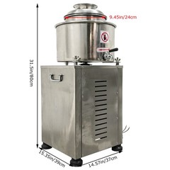 Stainless Stain Waterproof Meatball Beating Machine Meat Paste Puree 3.5kg/time