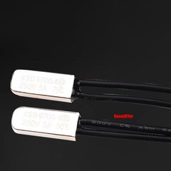 NO/NC 40℃~150 ℃ KSD9700 Metal Temperature Switch Thermostat Thermal Protectors