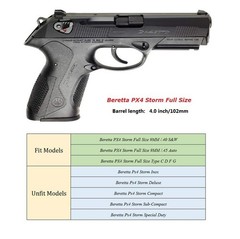 OWB Holster for Beretta PX4 Storm 4″ Full Size – Index Finger Released | Adju…